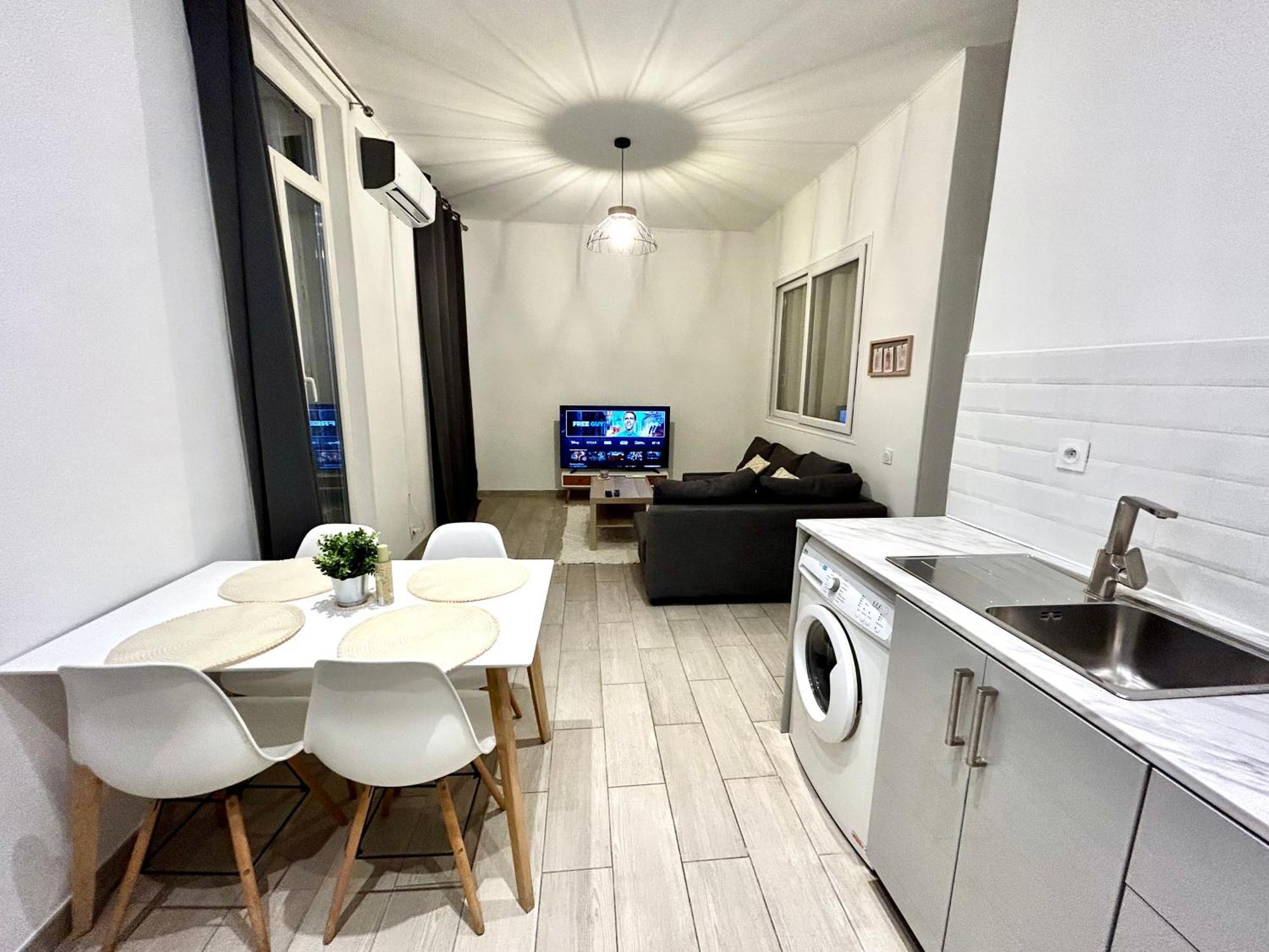 Lumineux 2 Pieces - Centre-Ville Climatise - Netflix Prime Canal - Bien Place Marsiglia Esterno foto